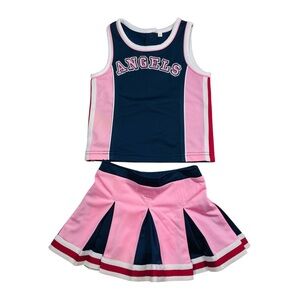 NWOT Pink and Navy Cheerleader Outfit Size 3